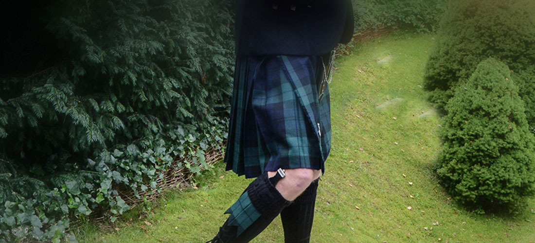 Heritage of Scotland kilt Black Watch tartan