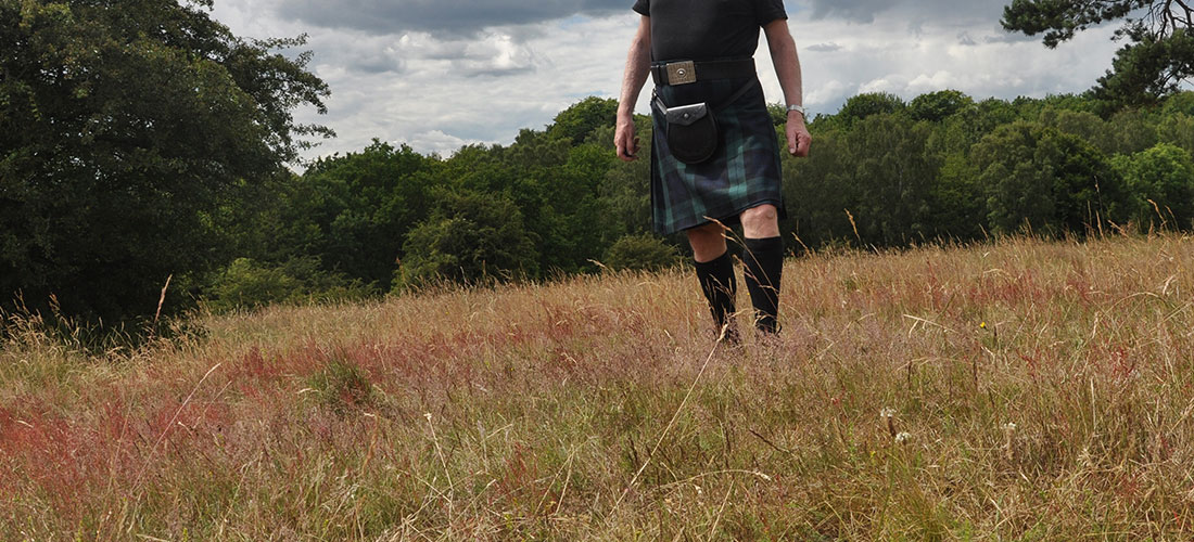 Heritage of Scotland kilt Black Watch tartan