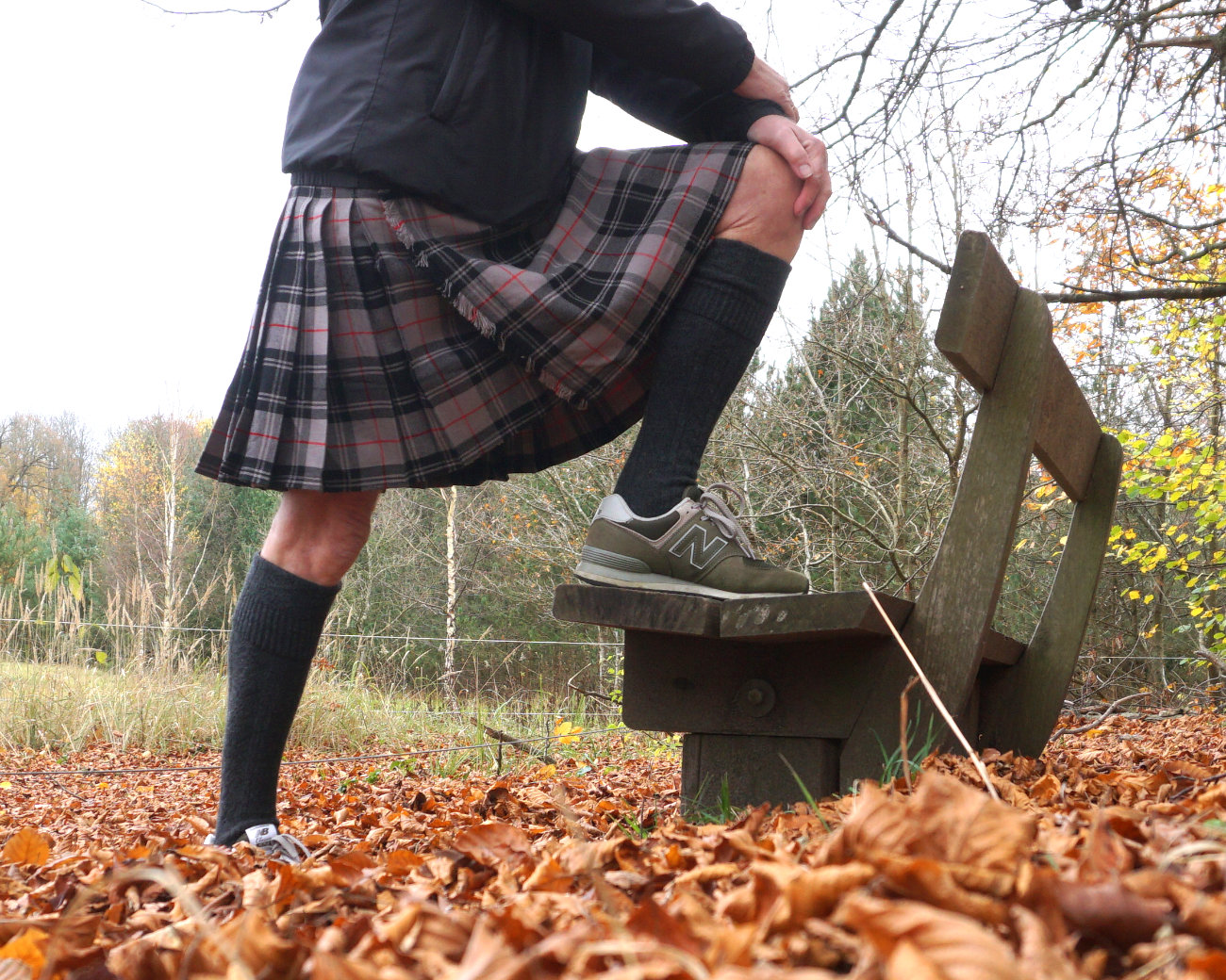 Kilt Moffat tartan