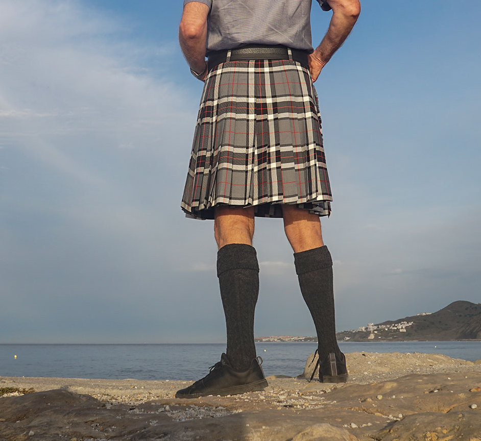 Kilt Thompson Grey tartan