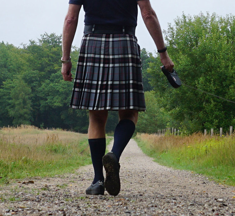 Kilt Thompson Grey tartan