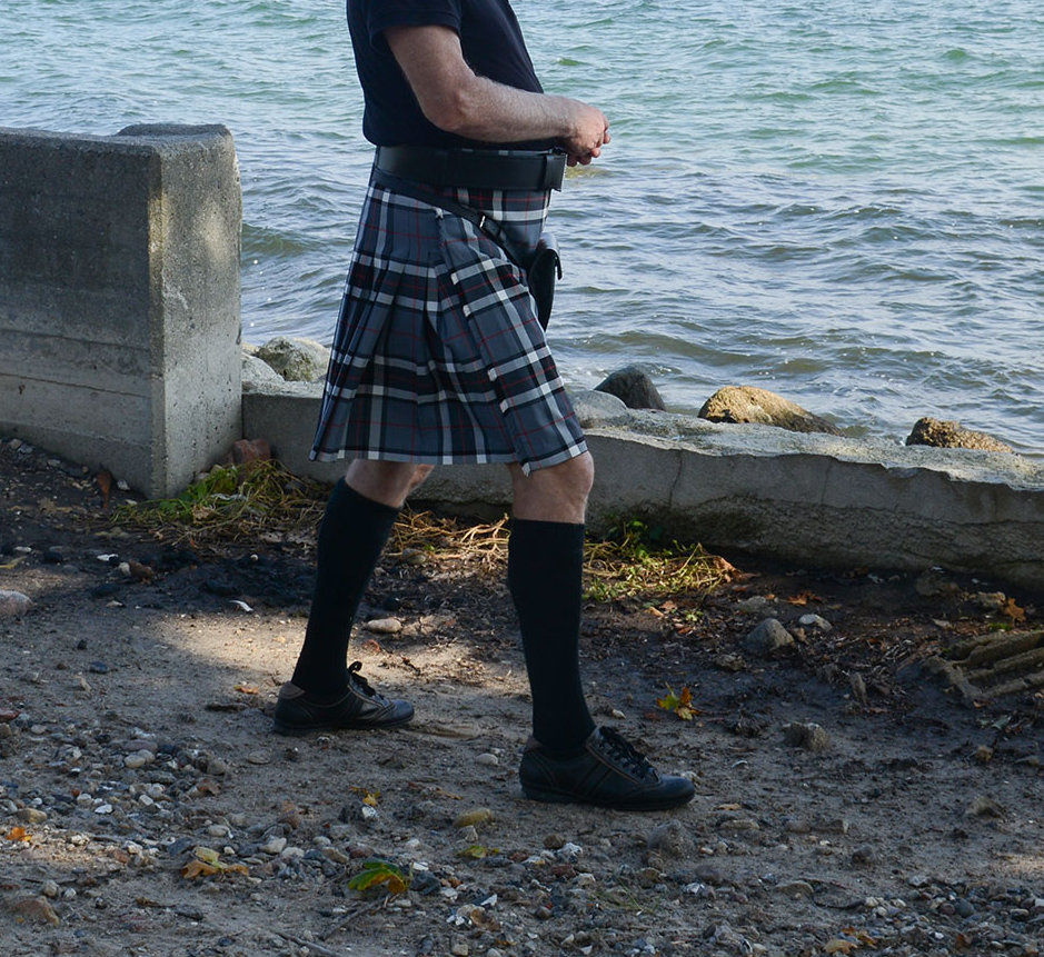 Kilt Thompson Grey tartan