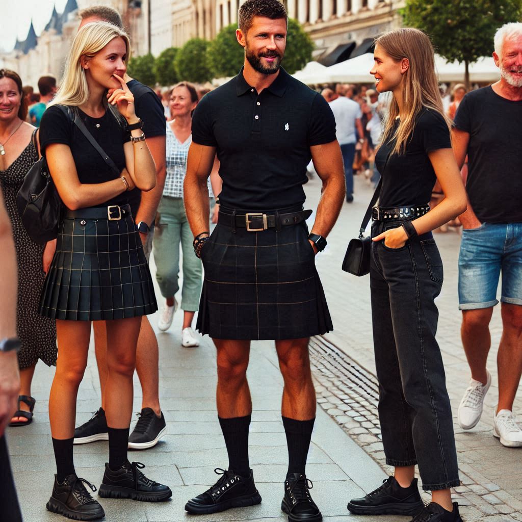 Wearing a kilt is no problem