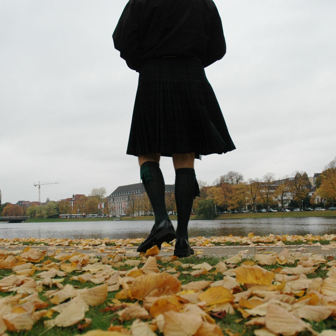 O'Neil of Dublin Kilt Black Watch tartan