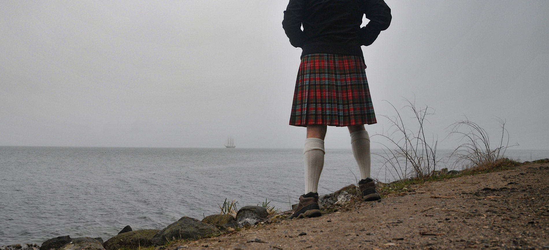 Kilt Caledonia tartan