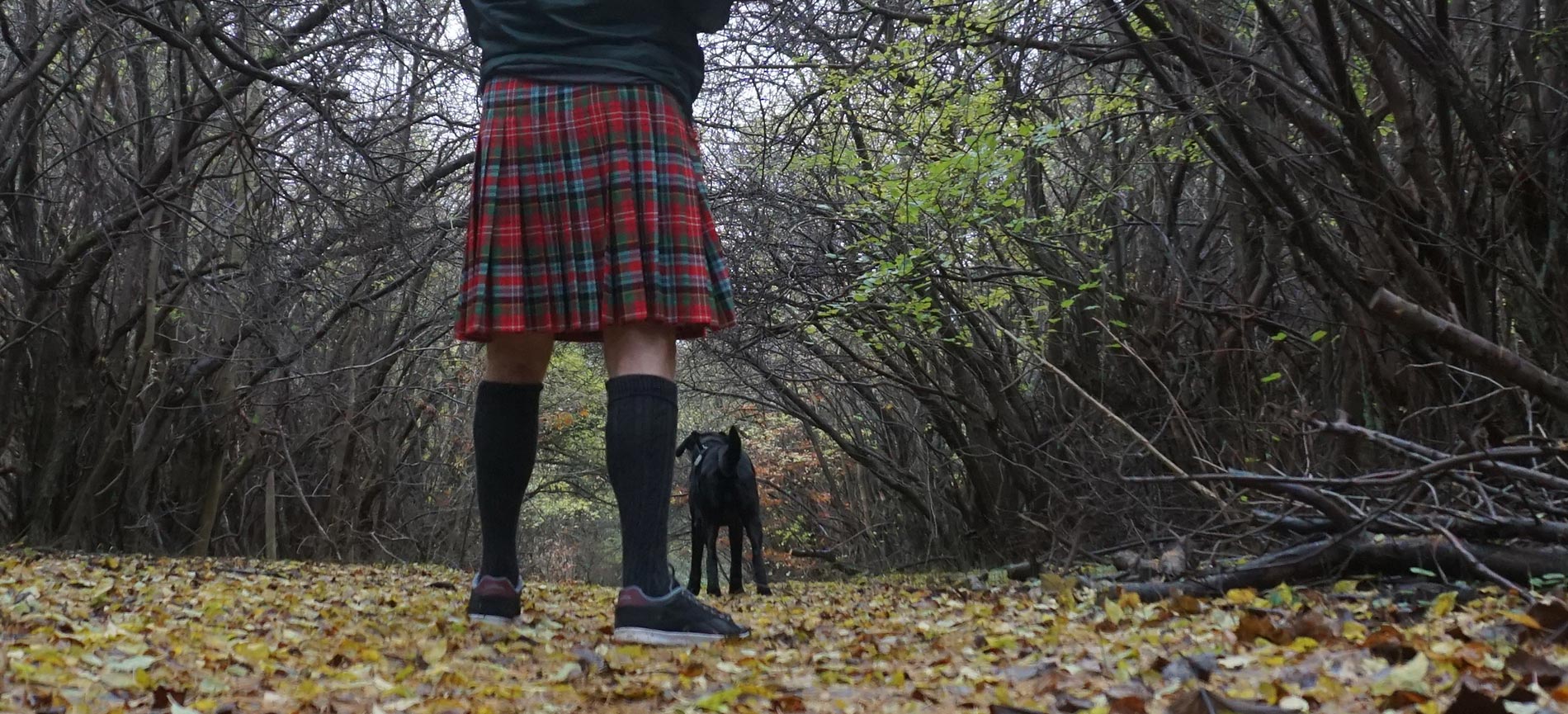 Kilt Caledonia tartan