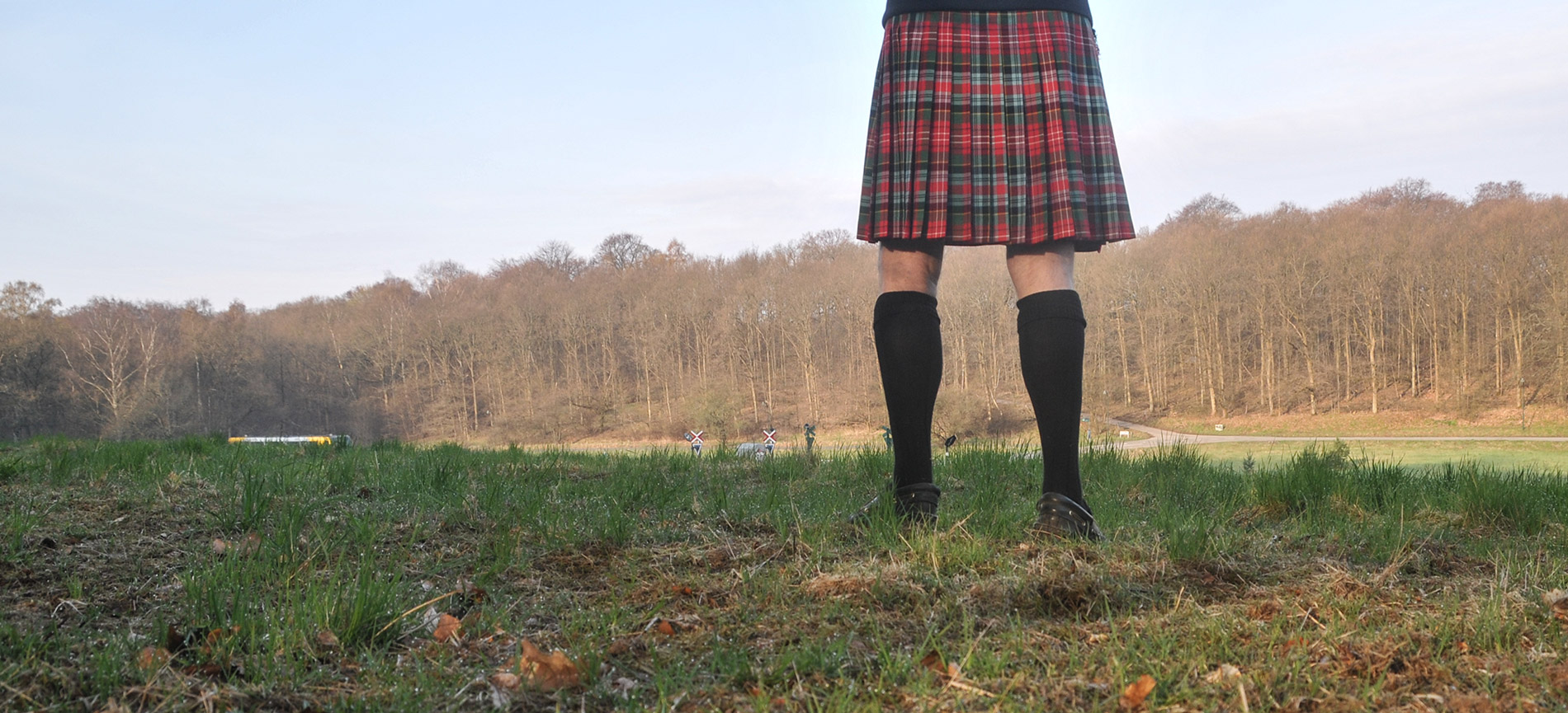 Kilt Caledonia tartan