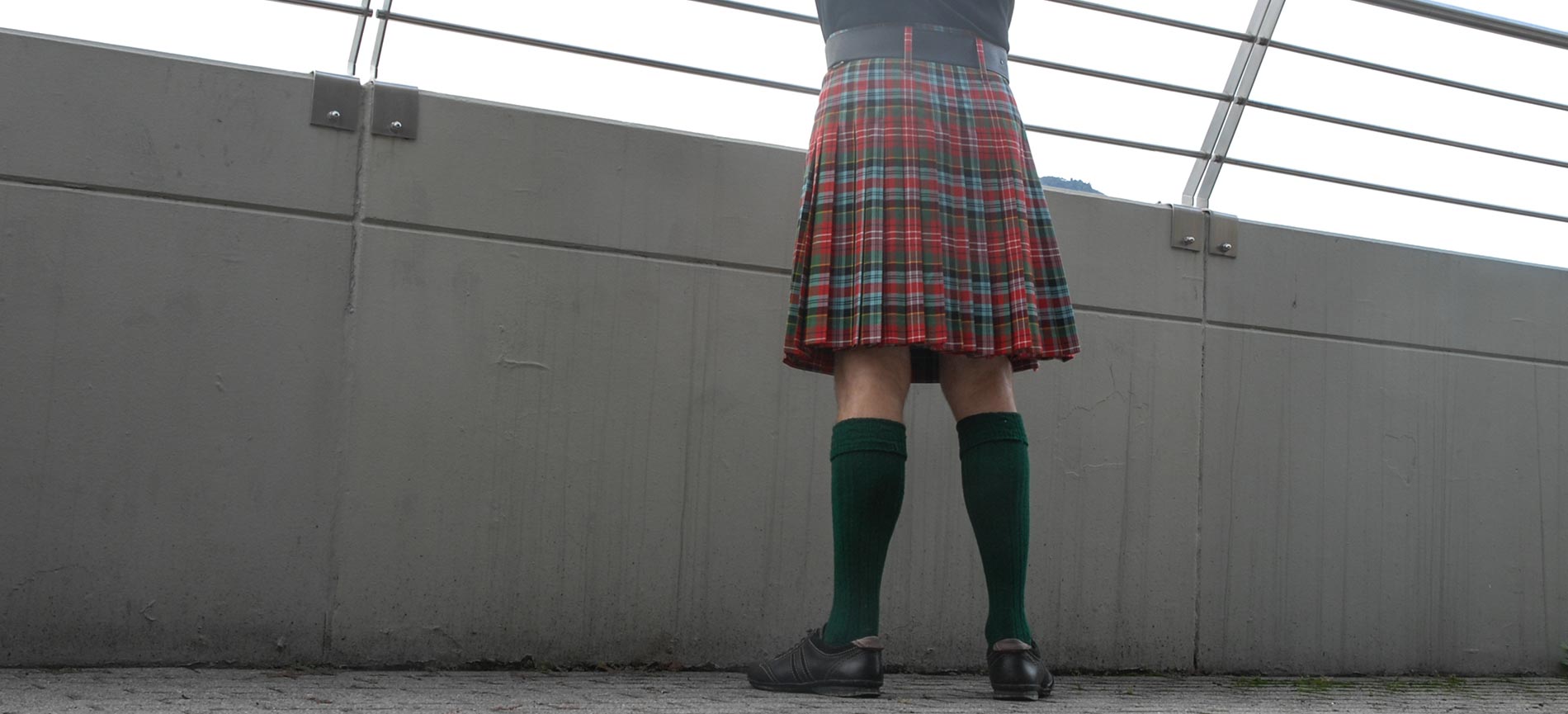 Kilt Caledonia tartan