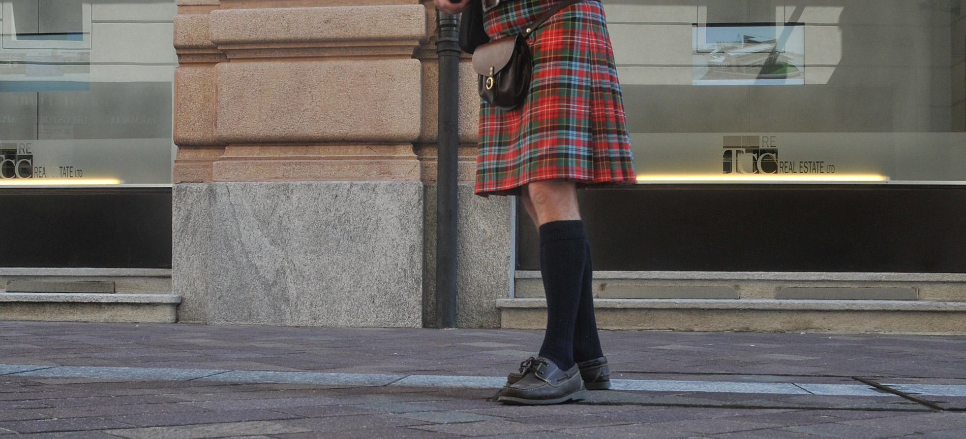 Kilt Caledonia tartan