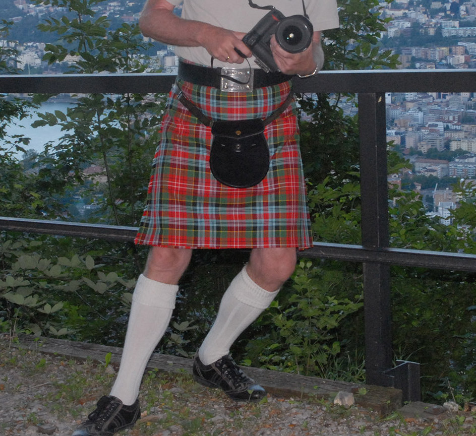 Kilt Caledonia tartan