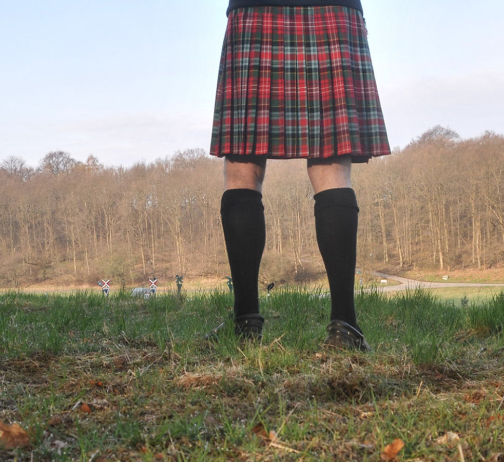 Kilt Caledonia tartan