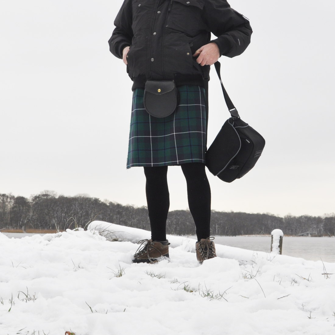 Kilt Douglas Green Modern tartan