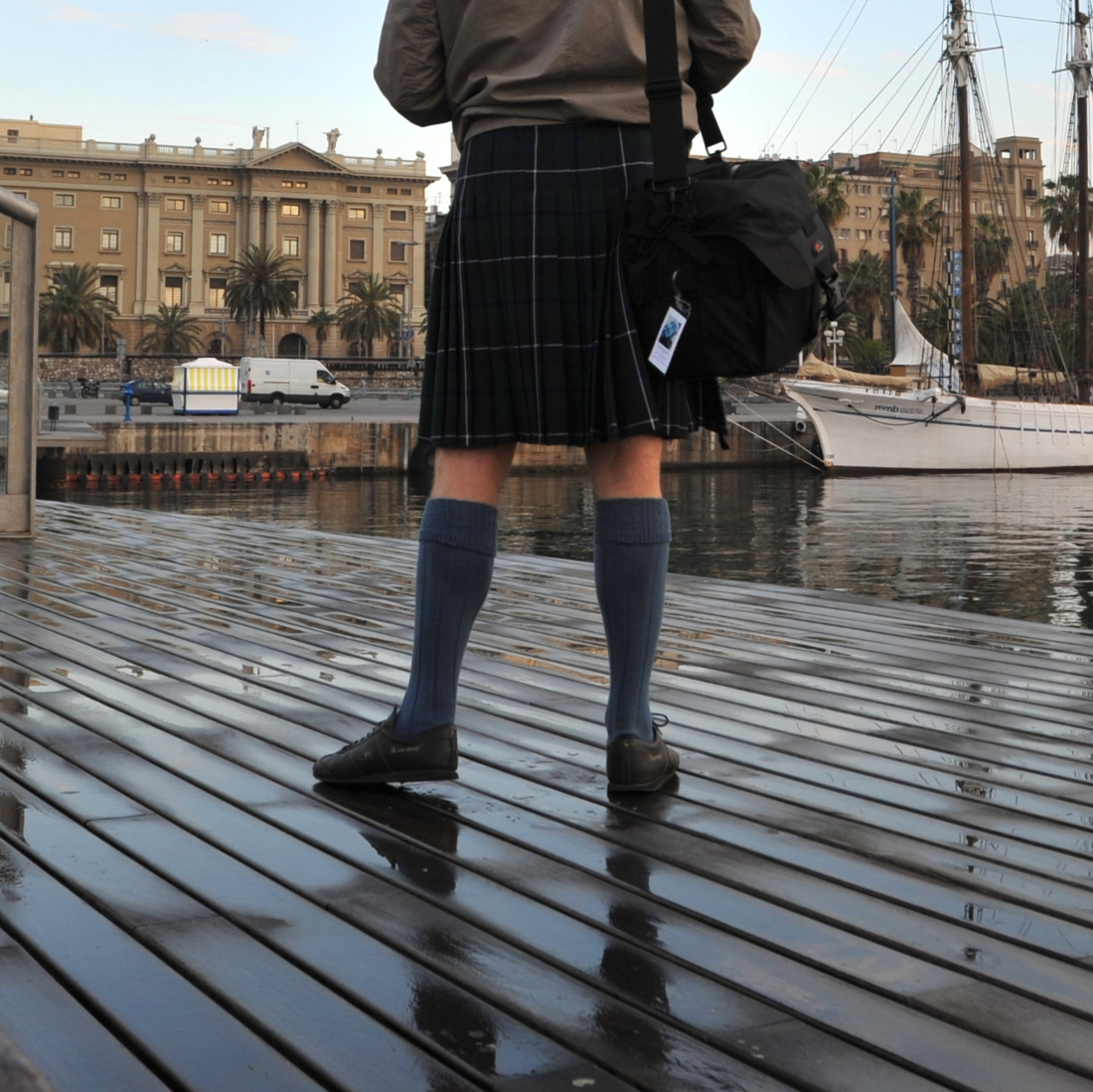 Kilt Douglas Green Modern tartan