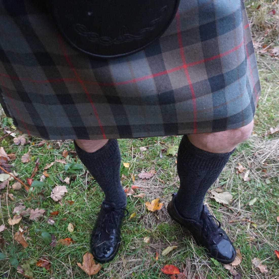 Kilt Gunn Weathered tartan