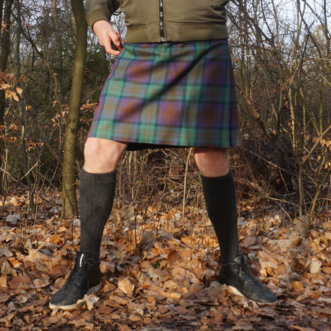 Kilt Isle of Skye tartan