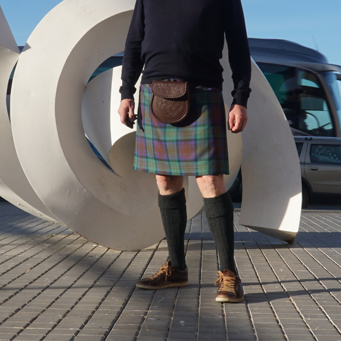 Kilt Isle of Skye tartan