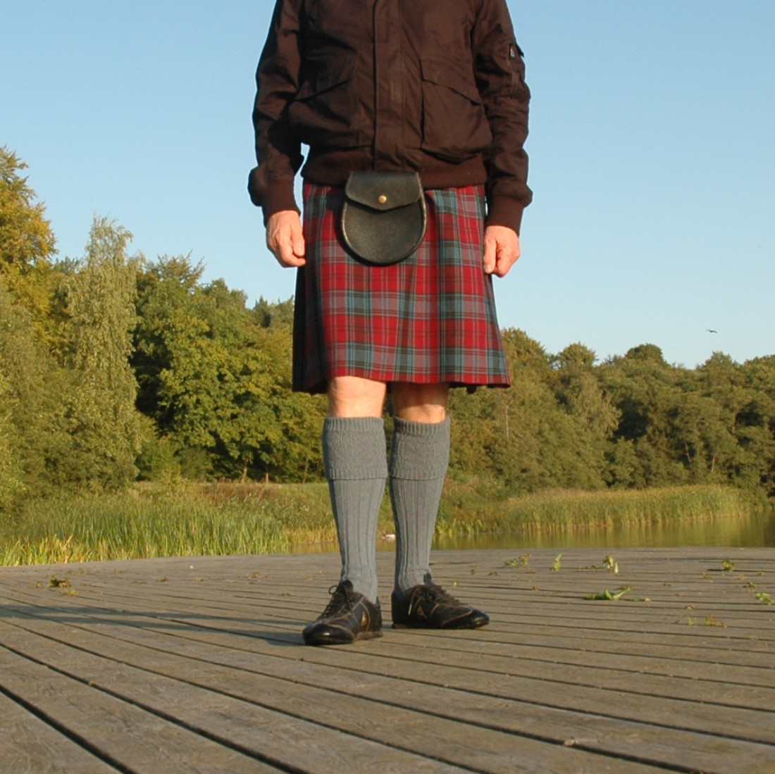 Kilt Lindsay tartan