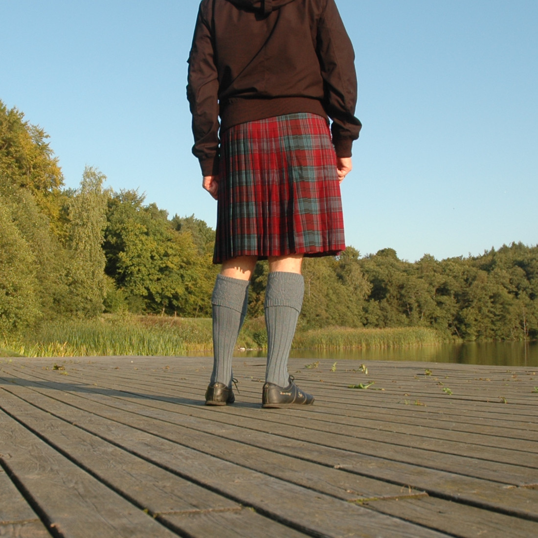 Kilt Lindsay tartan