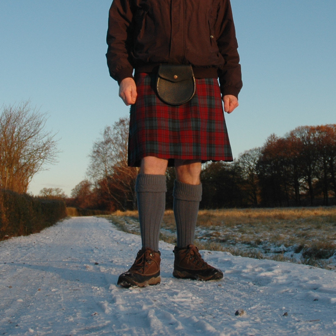 Kilt Lindsay tartan