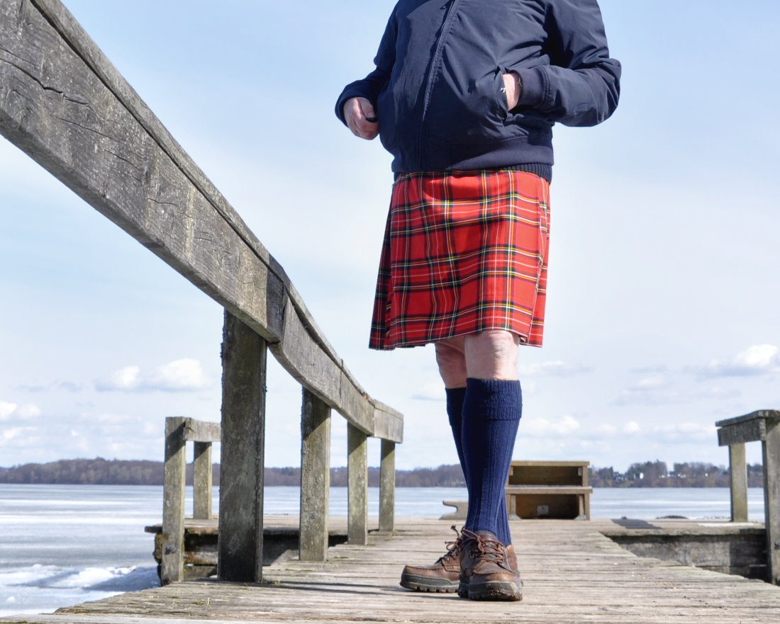 Kilt Stewart Royal tartan