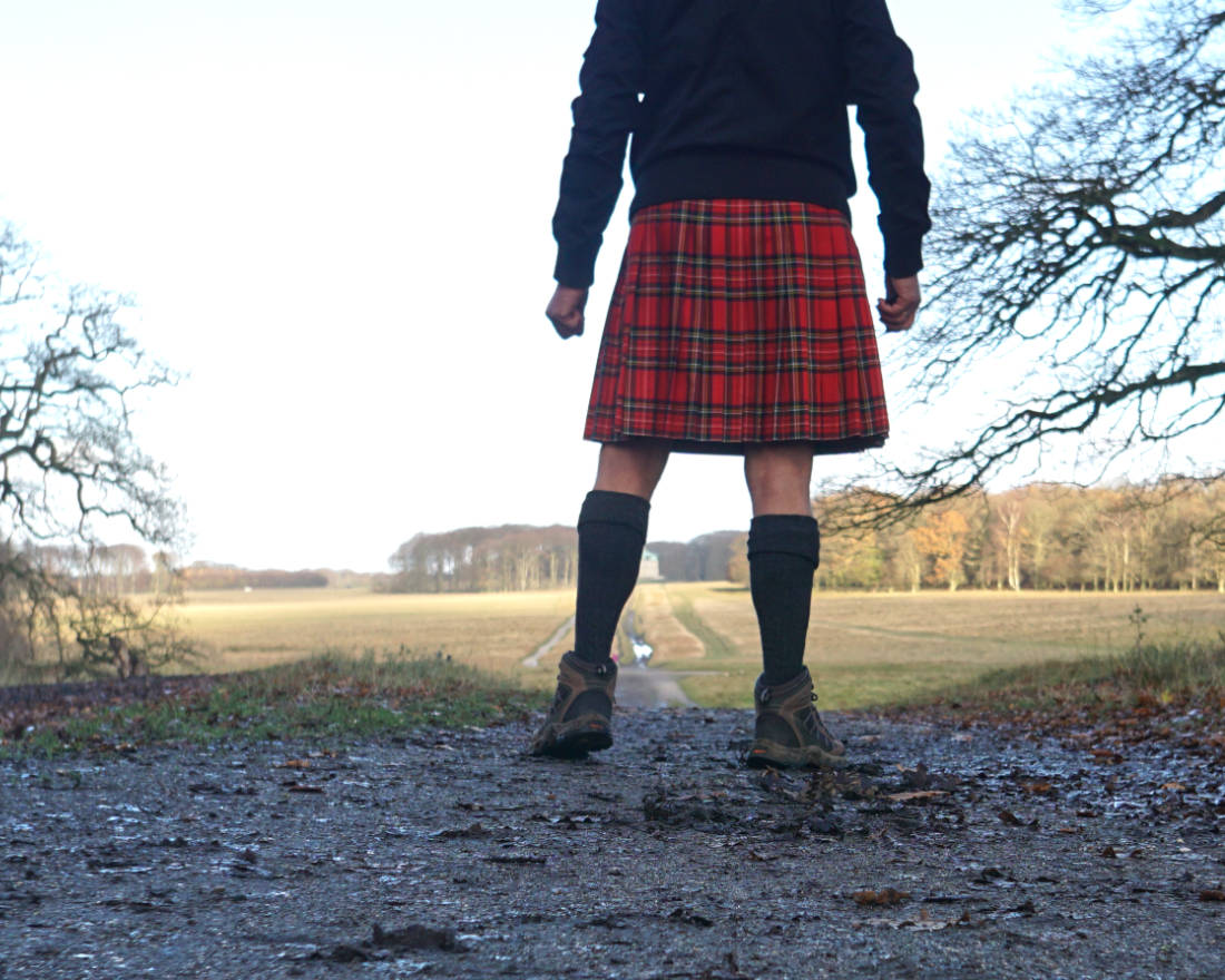 Kilt Stewart Royal tartan