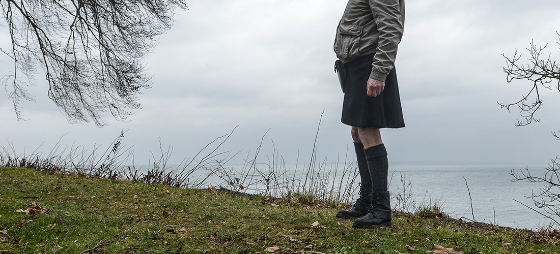 Heritage of Scotland black kilt