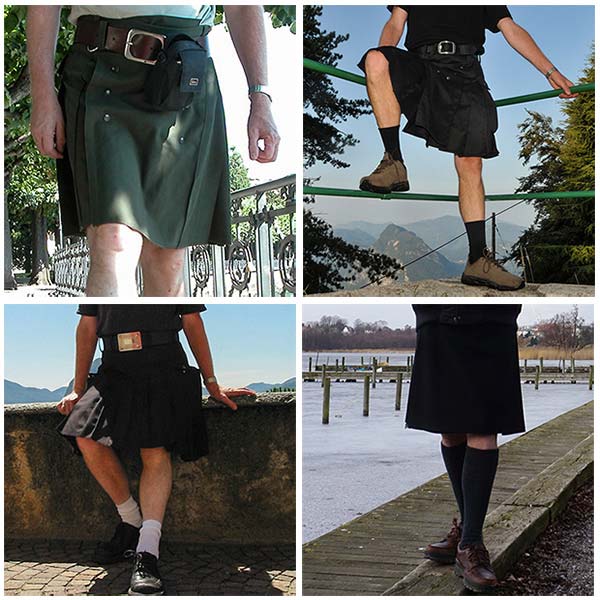 Utility kilts and skirts