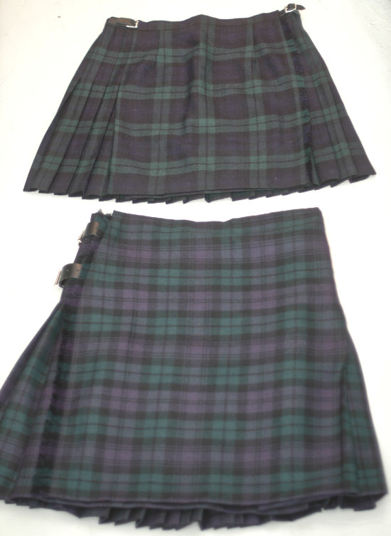 His kilt and her skirt