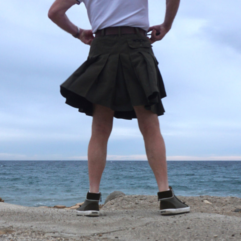 kilt and wind