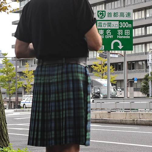 Kilt in Tokyo